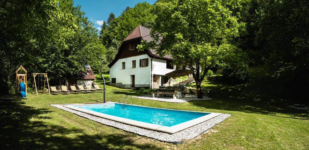 Gorska Vila Mountain Villa Soca Exterior photo